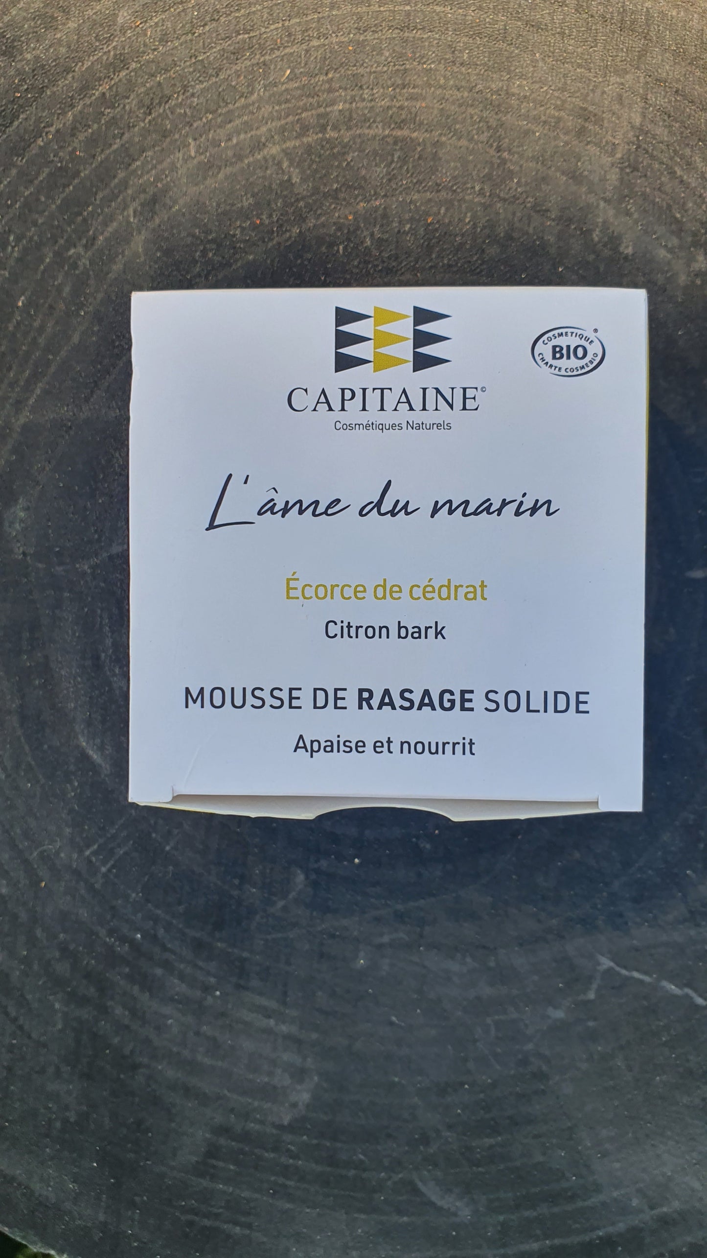 Mousse de rasage solide - l'âme du marin - Natural'Yita