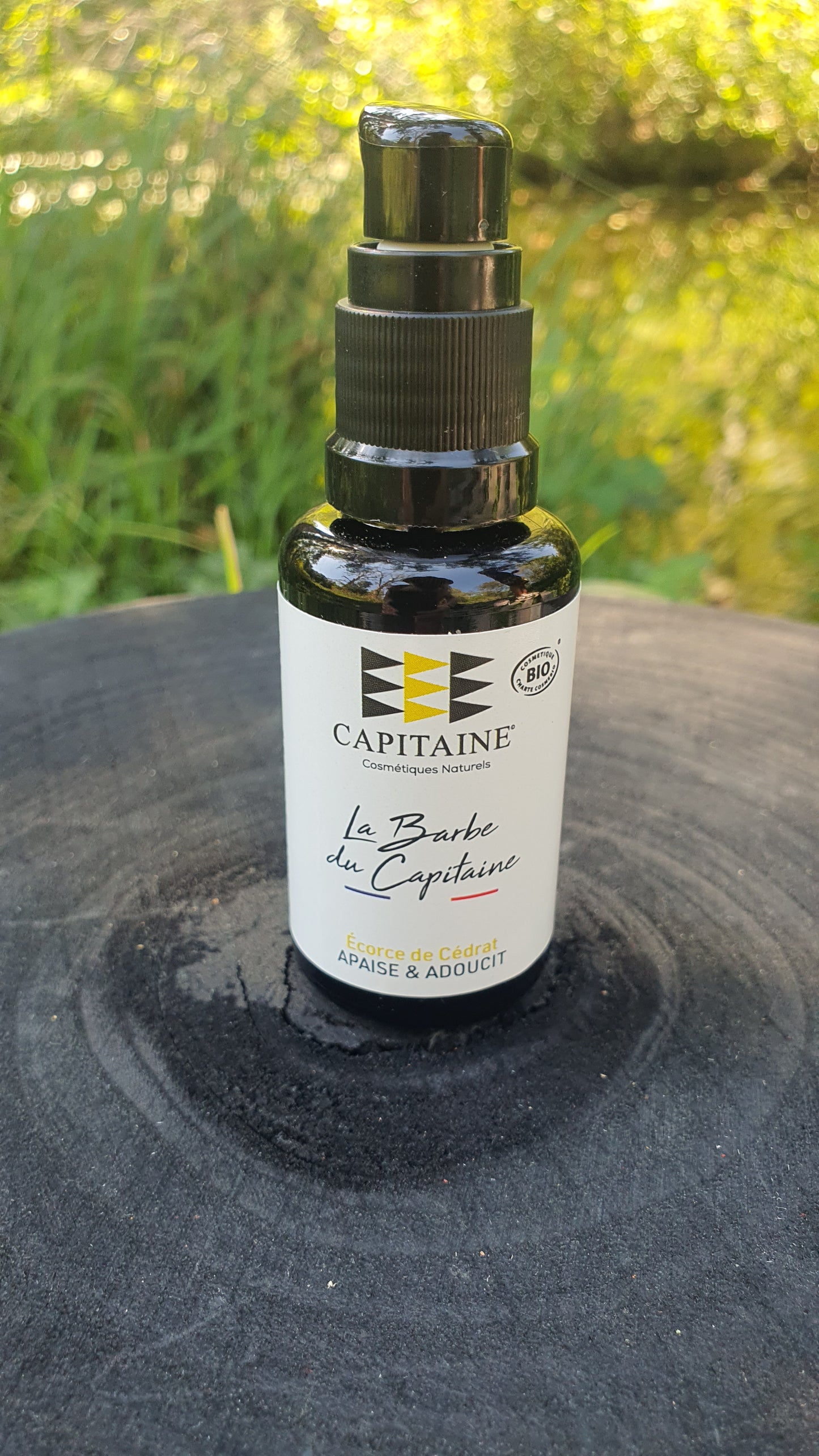 La barbe du capitaine - huile nourrissante - Huile de Chanvre - Ricin - Amande douce - Natural'Yita