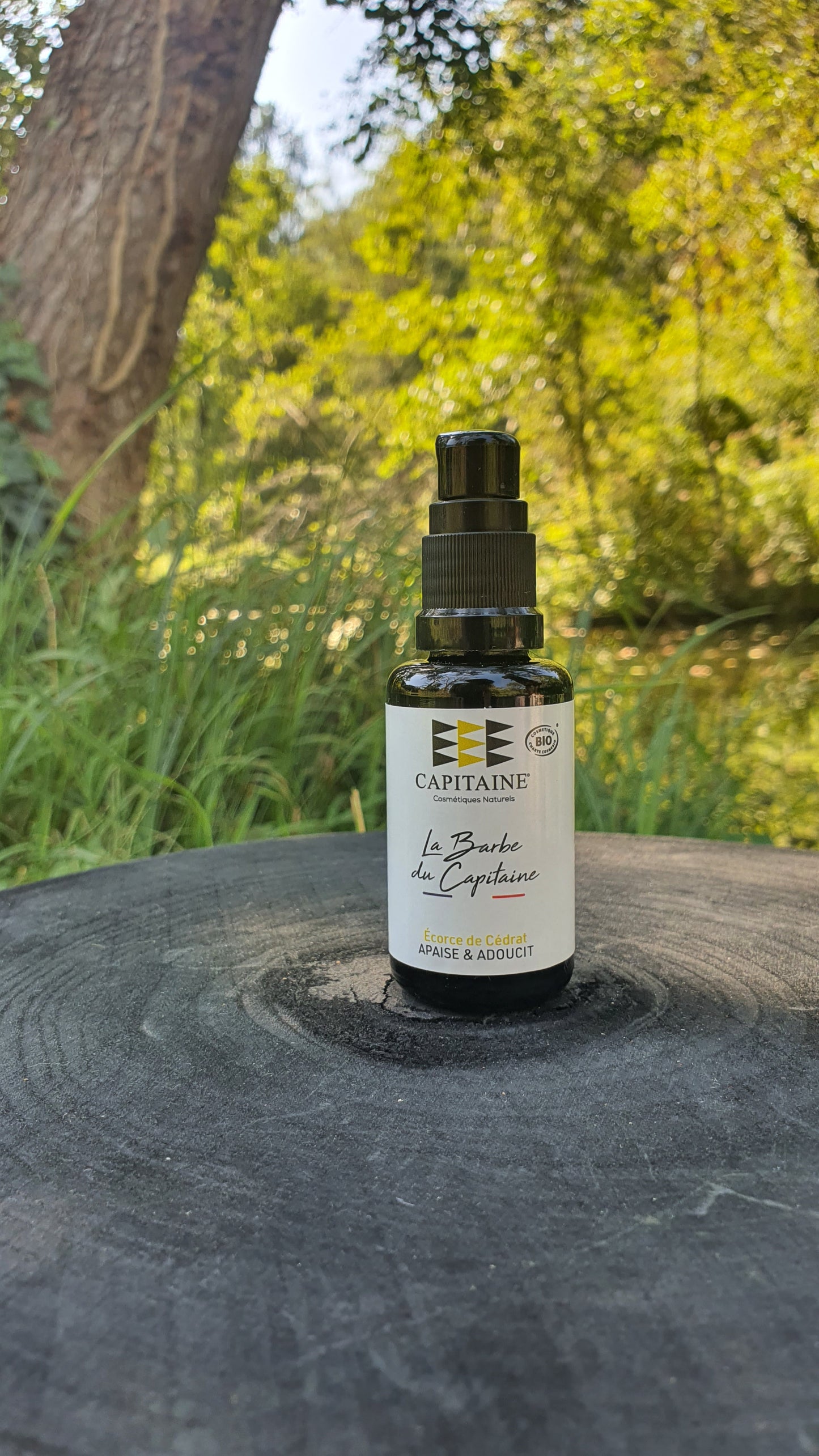 La barbe du capitaine - huile nourrissante - Huile de Chanvre - Ricin - Amande douce - Natural'Yita