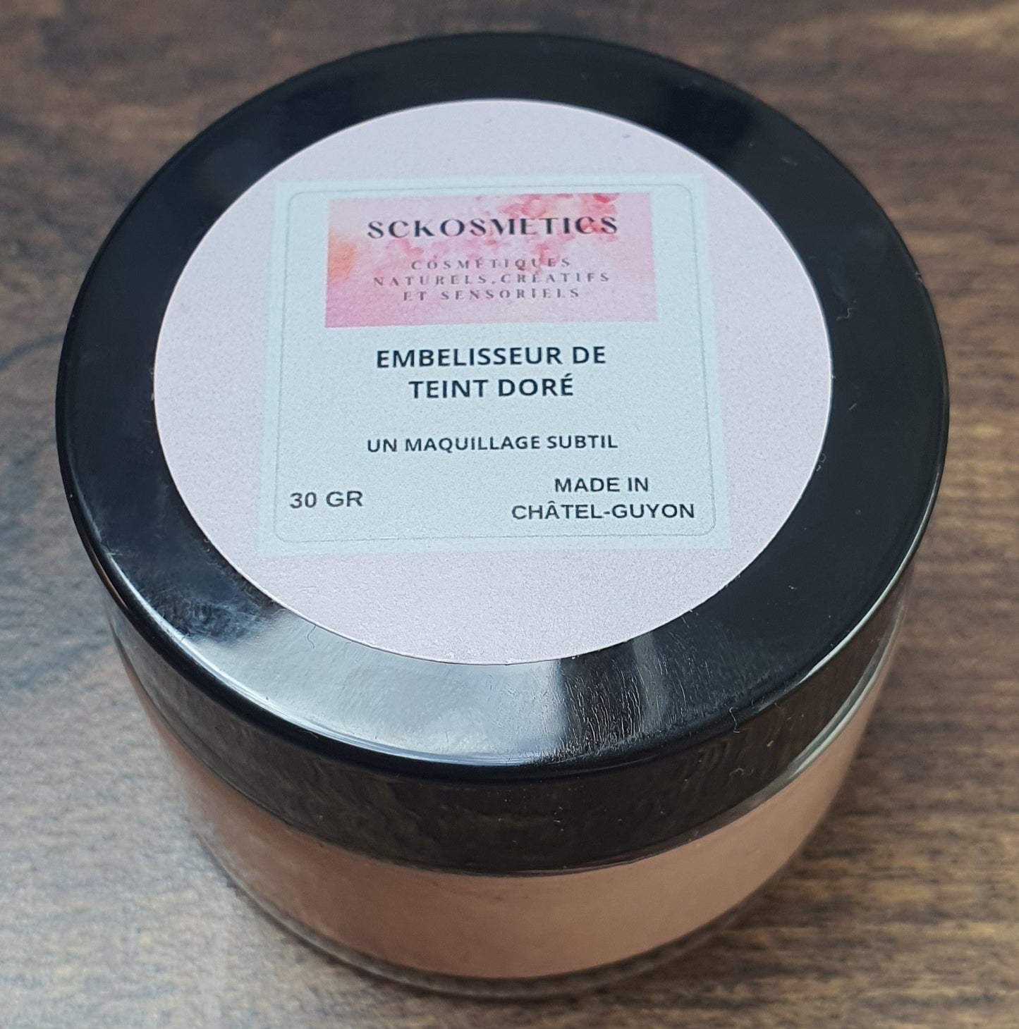 Embellisseur de teint doré - NOUVEAU - 30G - Natural'Yita