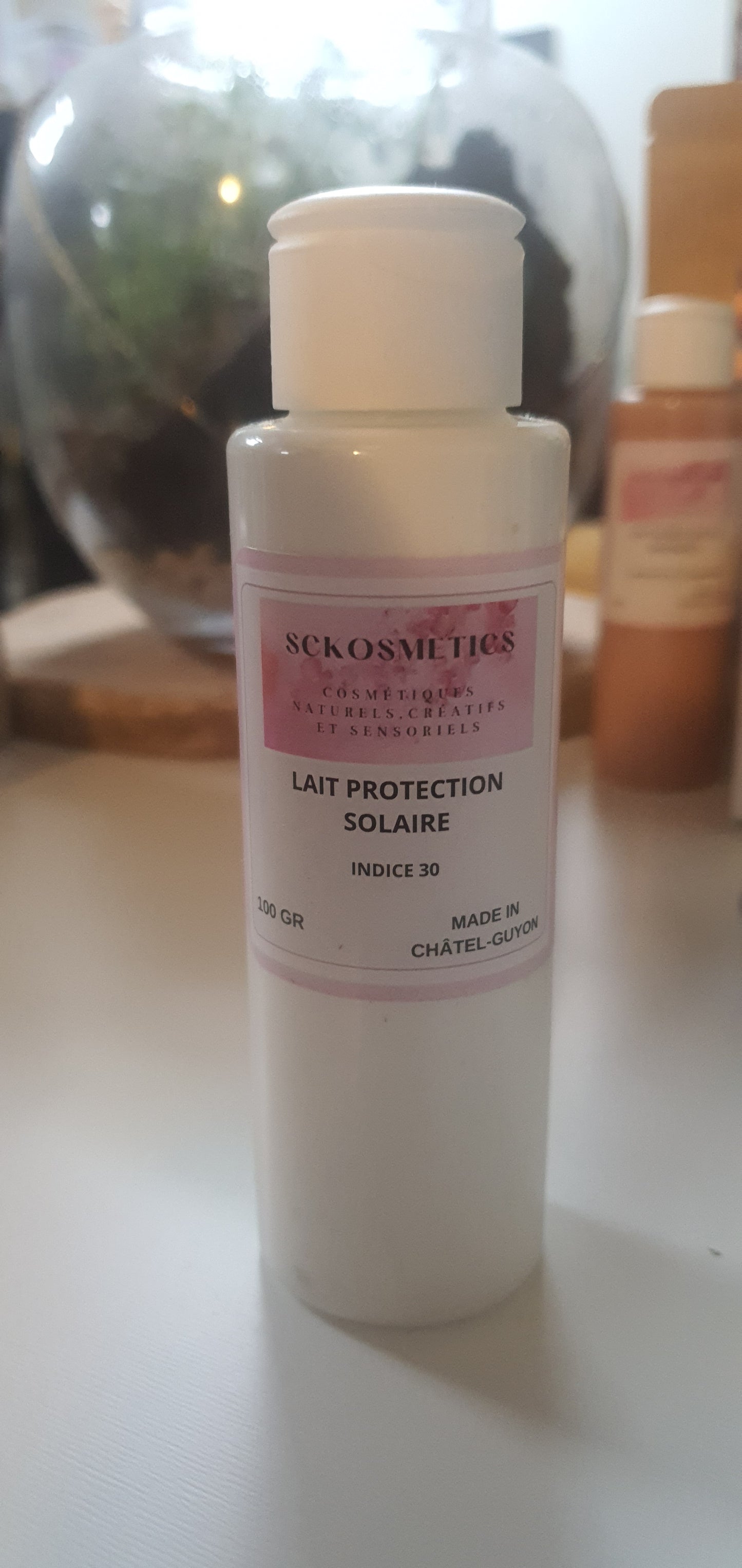 Lait protection solaire - Indice 30 - Natural'Yita