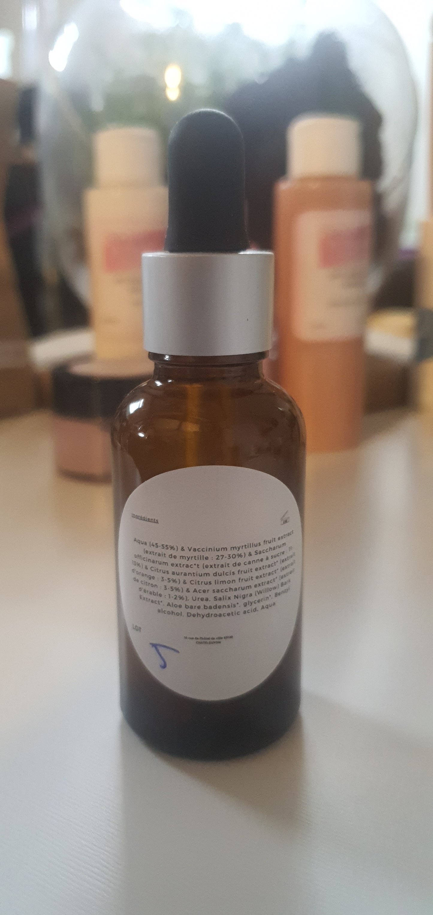 Sérum de nuit unifiant - AHA et acide salicylique - 30 ml - Natural'Yita