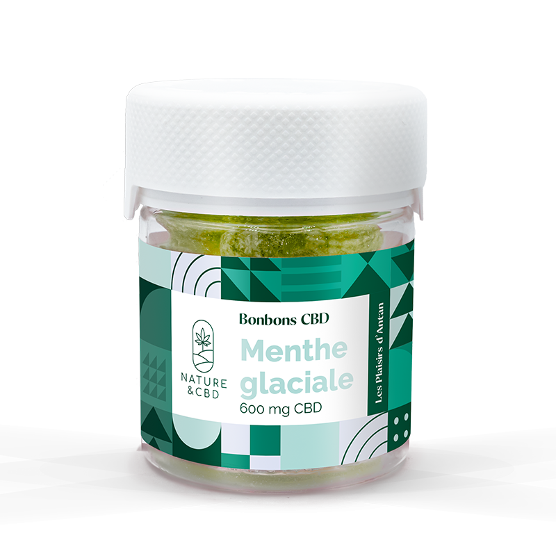 BONBONS CBD MENTHE GLACIALE - LES PLAISIRS D'ANTAN - Natural'Yita