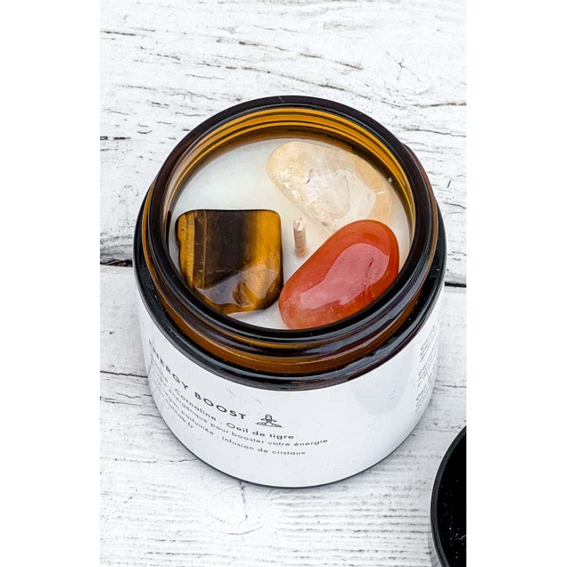 Bougie énergétique vegan parfumée - Energy boost - Natural'Yita