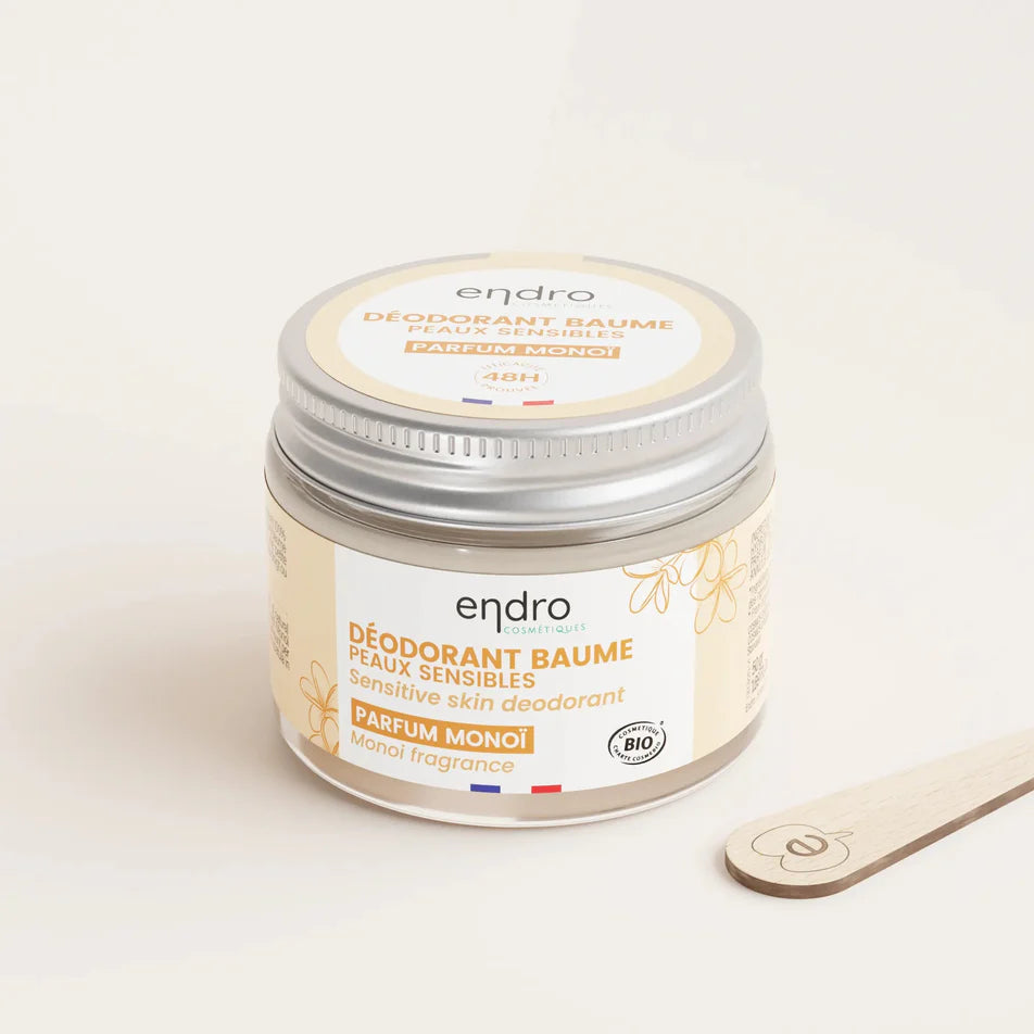Déodorant Peaux Sensibles - Parfum Monoï, sans bicarbonate Endro cosmétiques - Natural'Yita