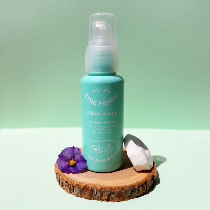 Crème visage - Etre Femme - Hydratante - Matifiante - Rose et fleur de néroli - Natural'Yita