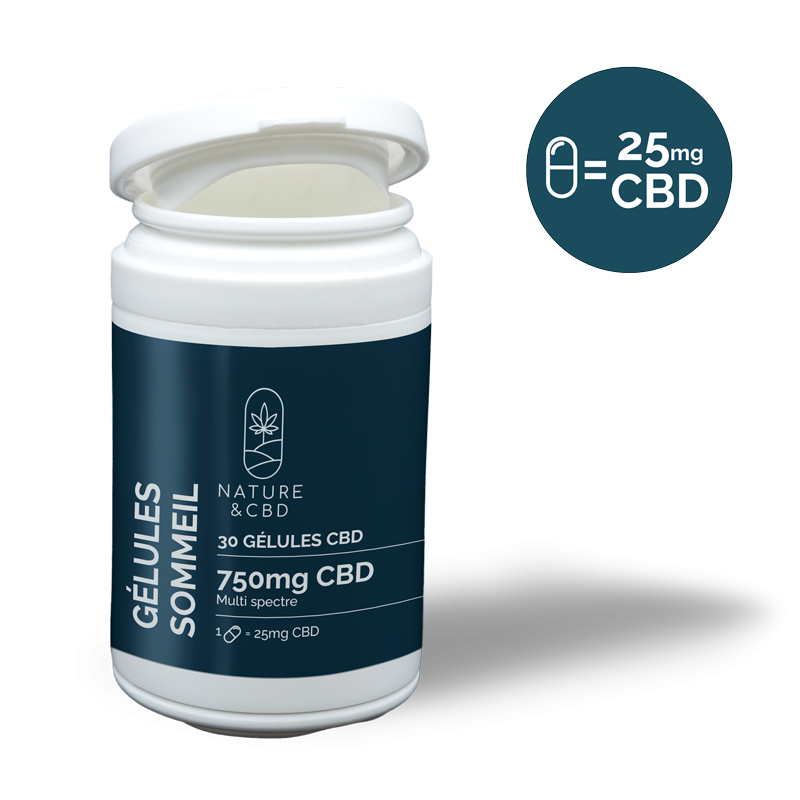 Gélules Symbiose Sommeil - 25mg - Natural'Yita