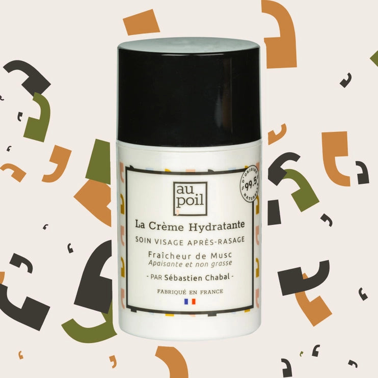 La crème hydratante - soin visage après rasage - Natural'Yita