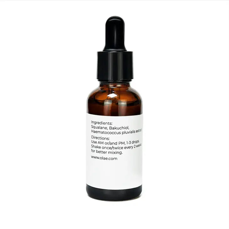 Huile anti-âge 3 % Bakuchiol-Squalane + Astaxanthine - Natural'Yita