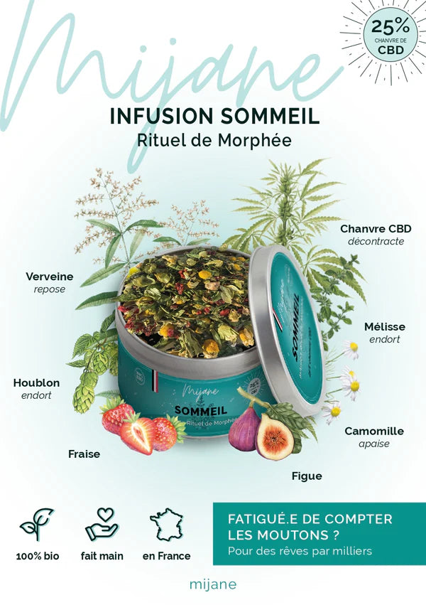 INFUSION SOMMEIL - Rituel de Morphée - Natural'Yita