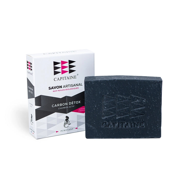 Savon Bio « Carbon Detox » - Purifiant visage et corps - 100g - Natural'Yita