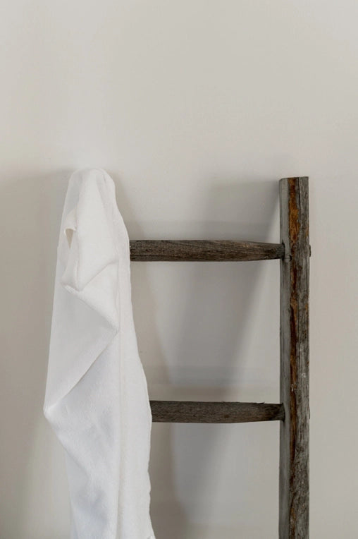 Serviette pour cheveux en Bambou - Couleur blanche - Natural'Yita