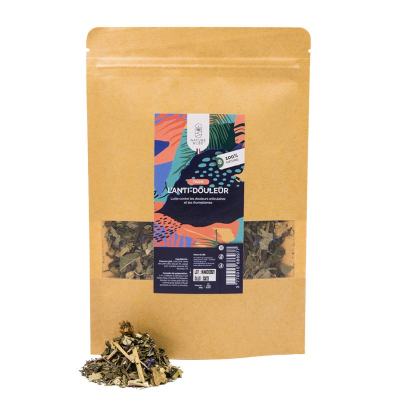 Tisane Anti douleur - Chanvre 30% - Natural'Yita