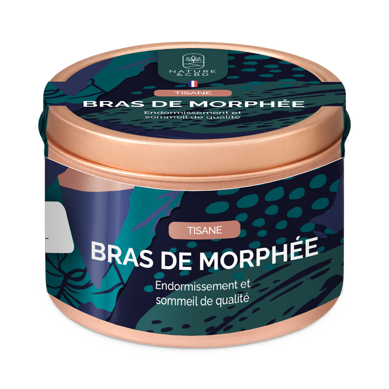 Tisane naturelle "Bras de Morphée" au CBD