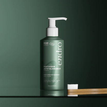 Dentifrice actif blancheur au fluor - Endro Cosmétiques