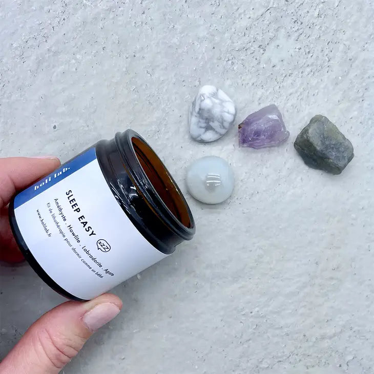 SLEEP EASY - Kit de lithothérapie d'intention - Holilab - Natural'Yita